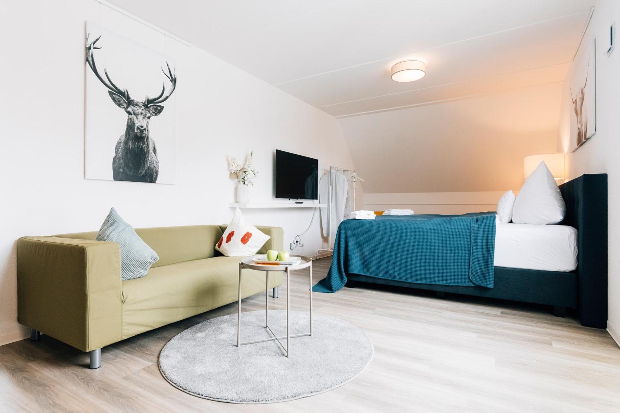 New Living City Appartement Bielefeld Bagian luar foto