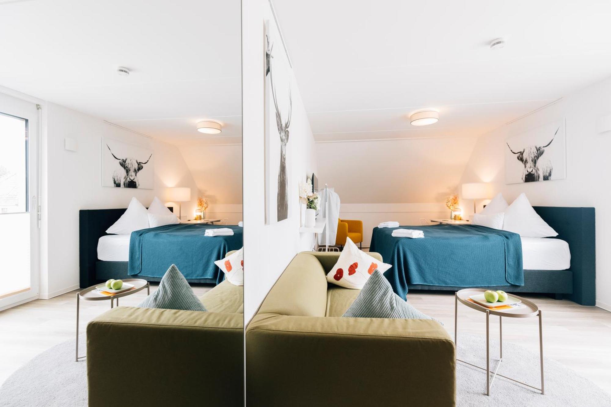 New Living City Appartement Bielefeld Bagian luar foto