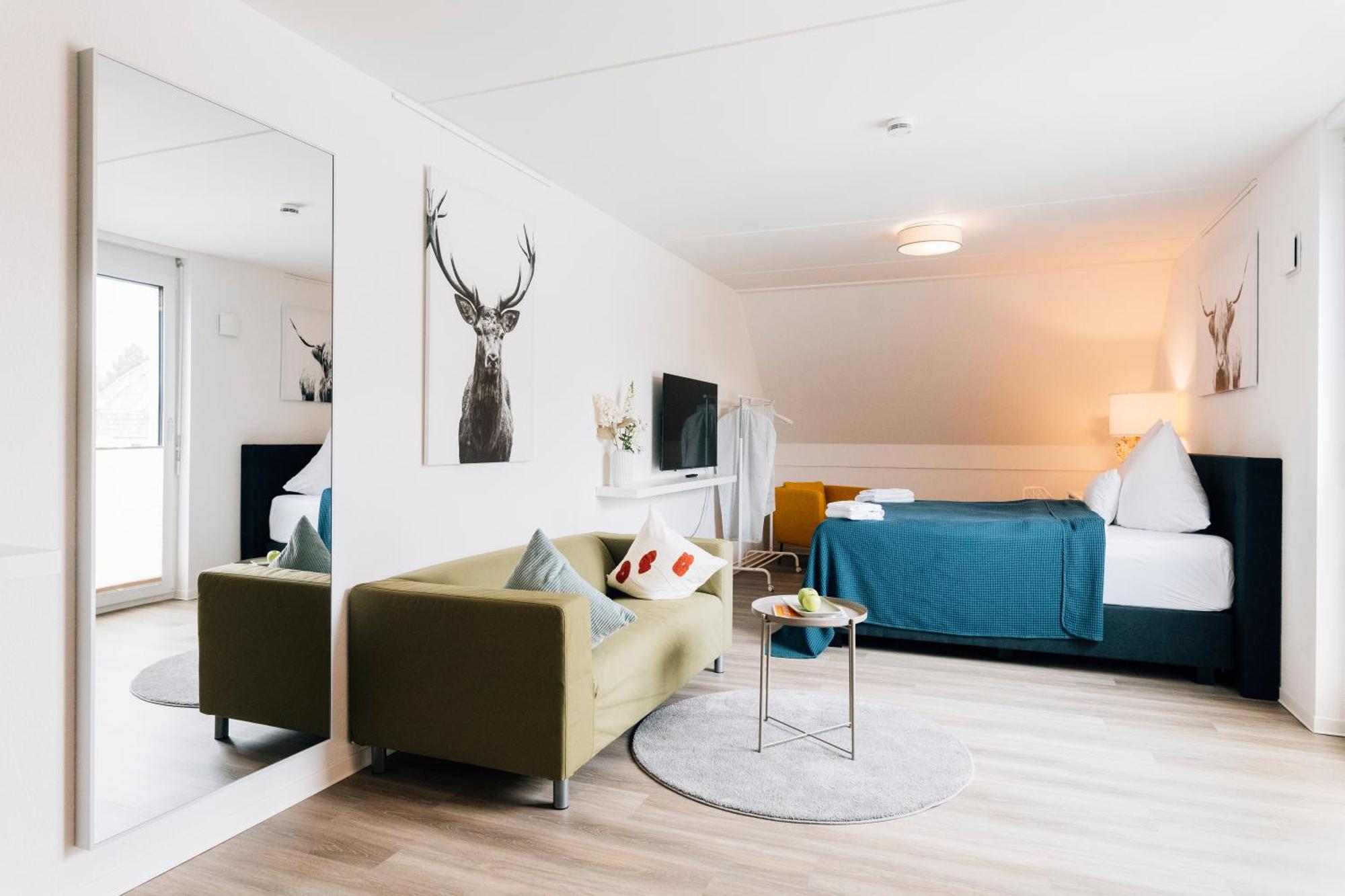 New Living City Appartement Bielefeld Bagian luar foto